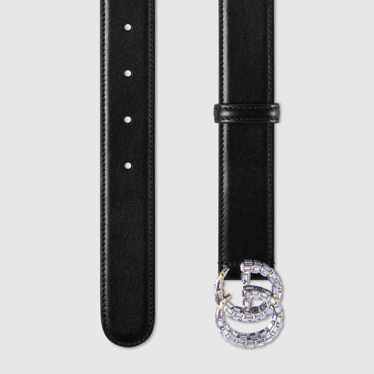 GG Marmont thin belt with crystals - 2