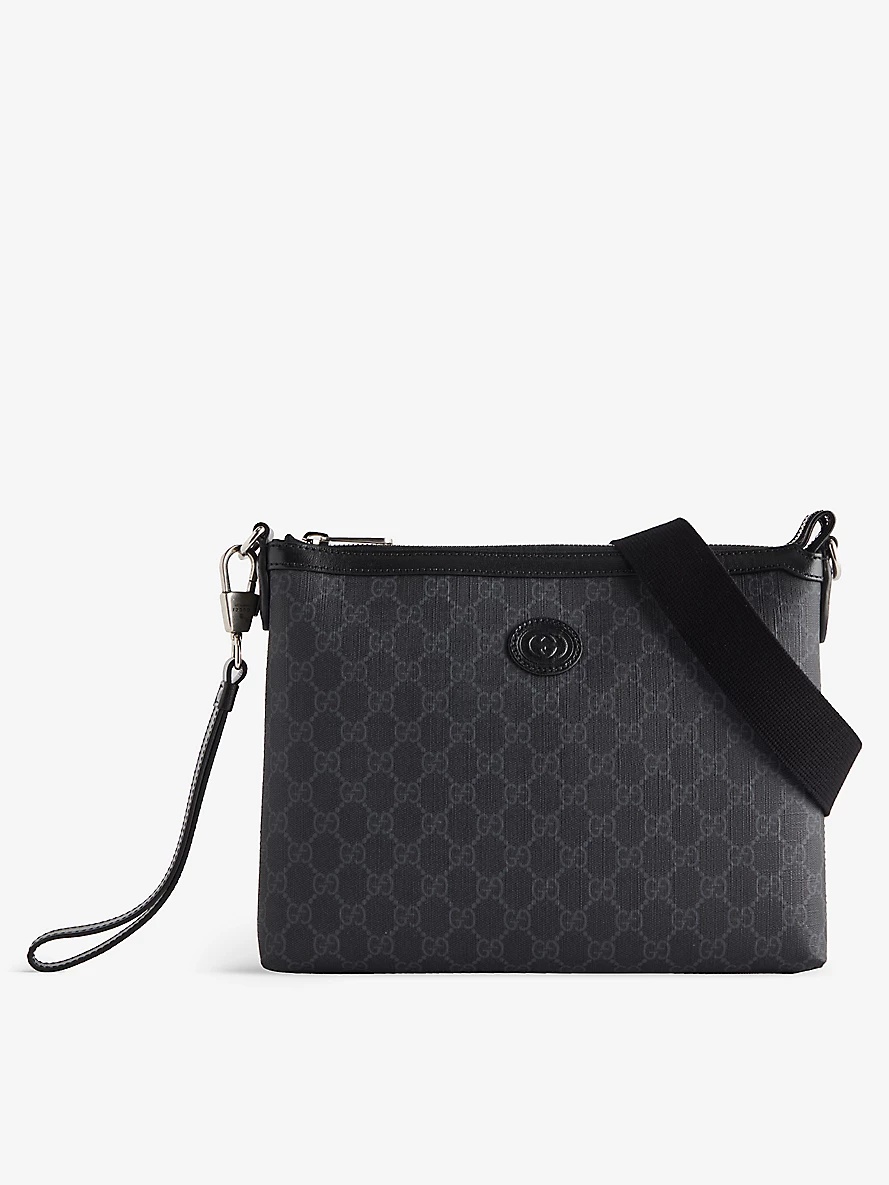 GG Supreme canvas cross-body bag - 1