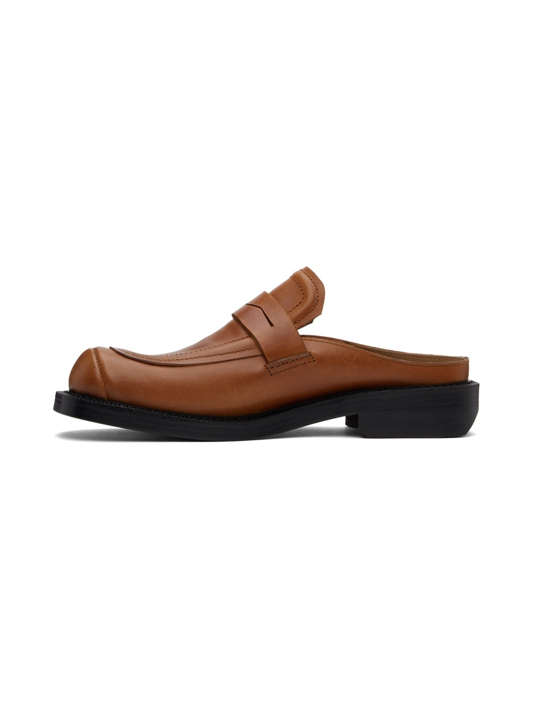 Brown Curve MU03 Slip-On Loafers - 3