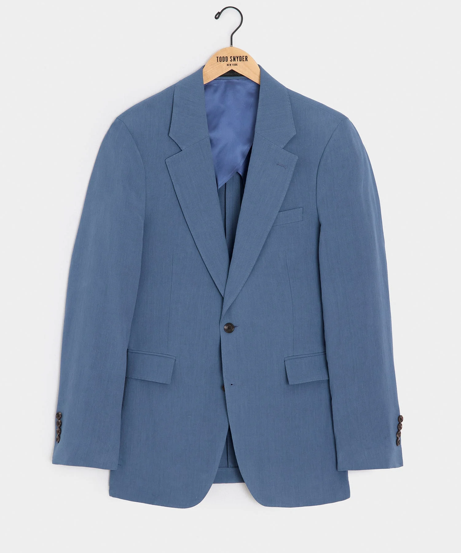 Italian Sueded Linen Sutton Jacket - 1