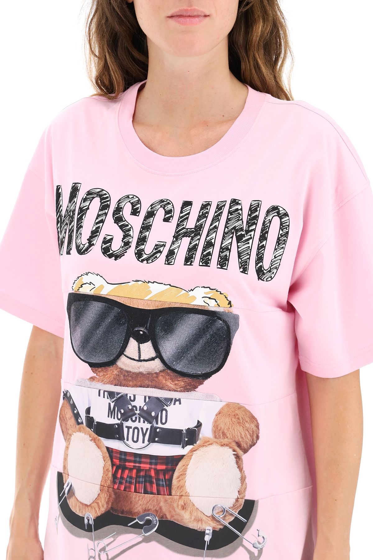 MIXED TEDDY BEAR CREW NECK T-SHIRT - 5