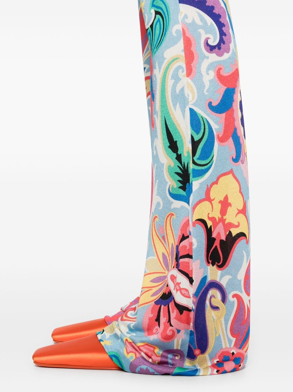 paisley-print trousers - 5