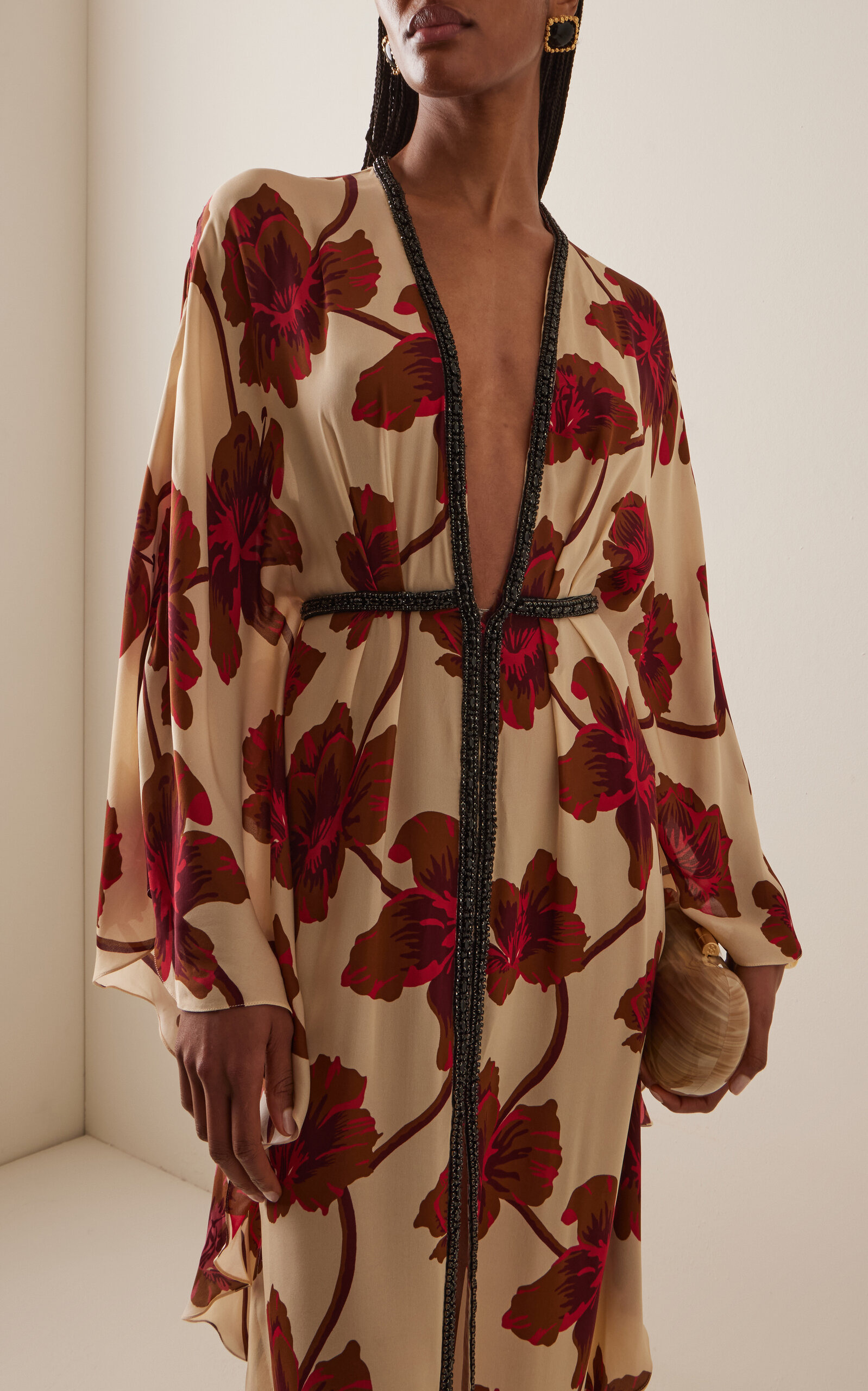 Hear The Wind Sing Tunic Silk Dress multi - 3