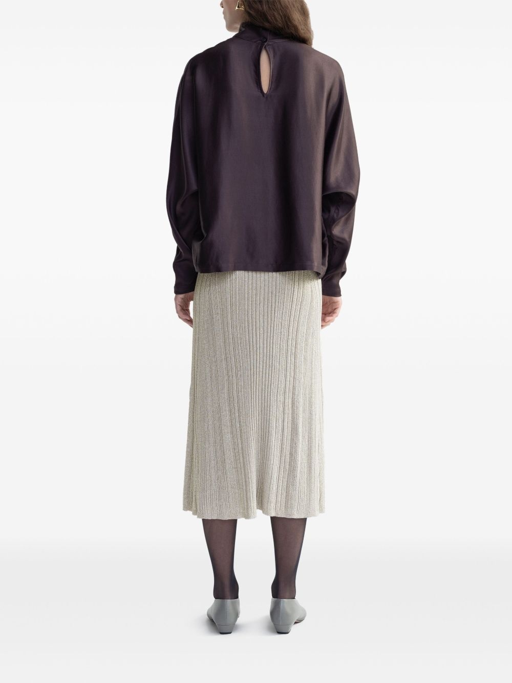 Mossy midi skirt - 3