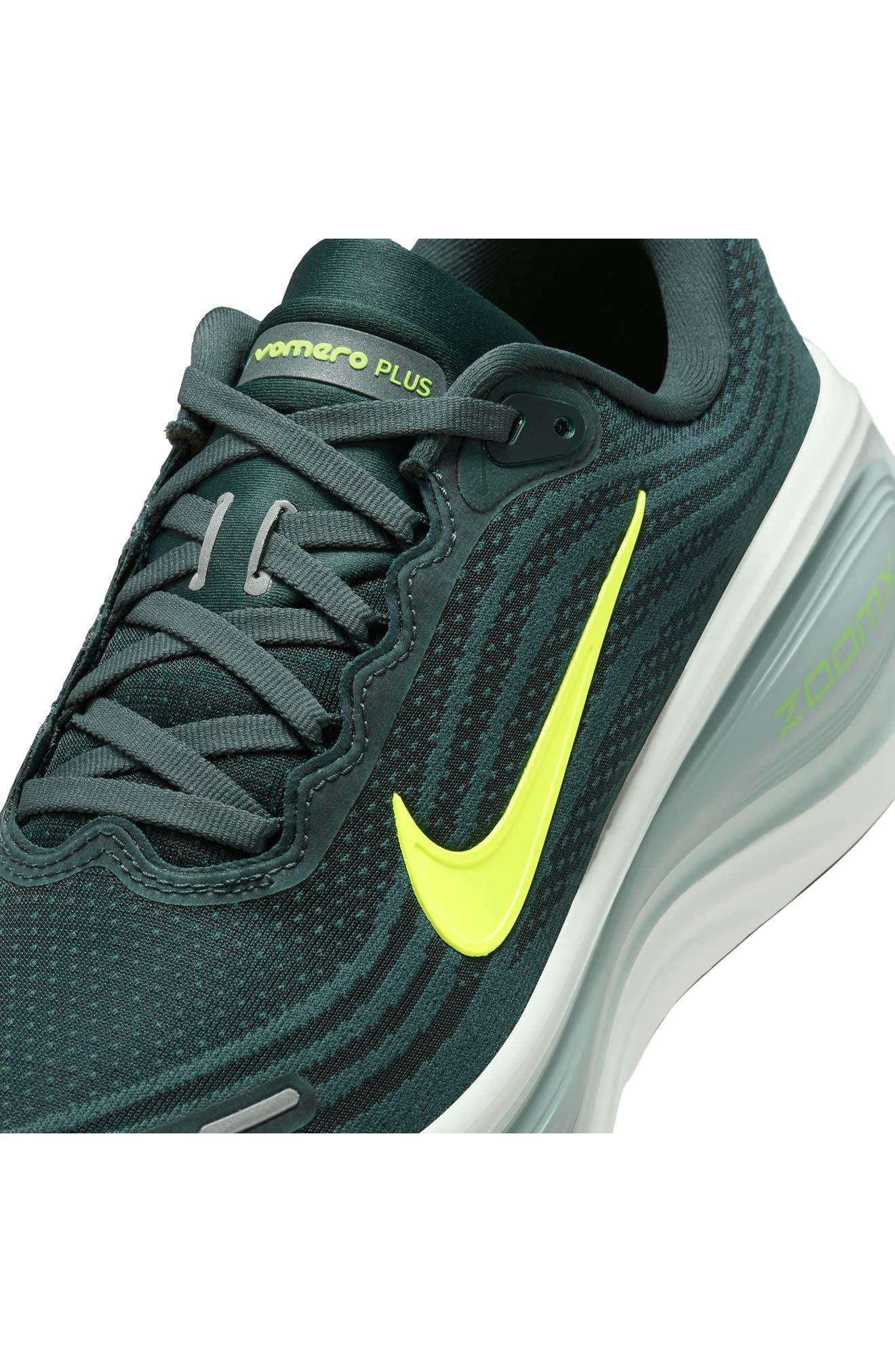 Nike Vomero Plus Running Shoe in 300 Seawd/volt at Nordstrom - 7