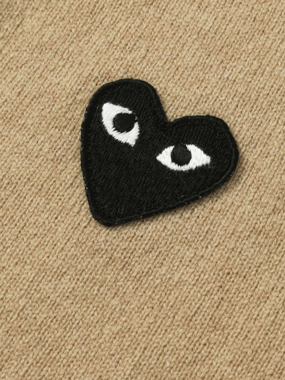 embroidered heart cardigan - 5