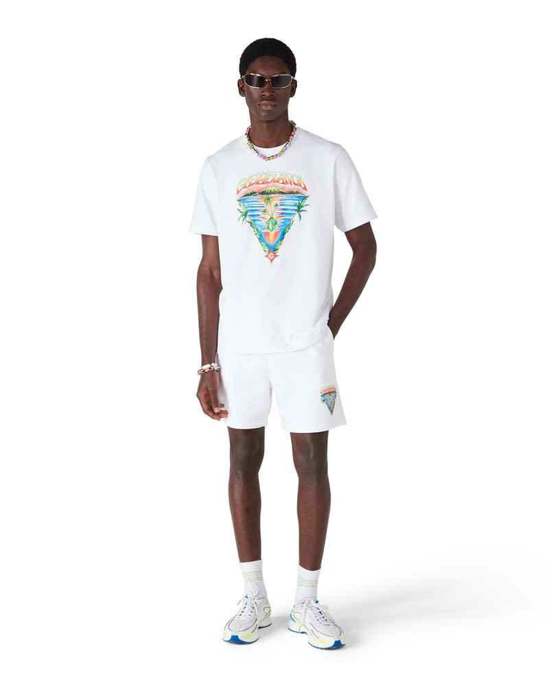 CASABLANCA Innocence Triangle Short Sleeve T-Shirt outlook