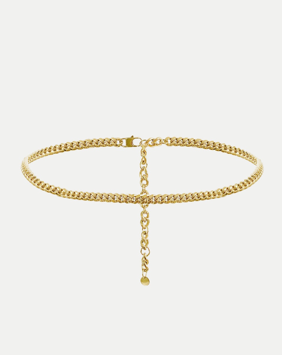 GOLD CHAIN LINK BELT - 4
