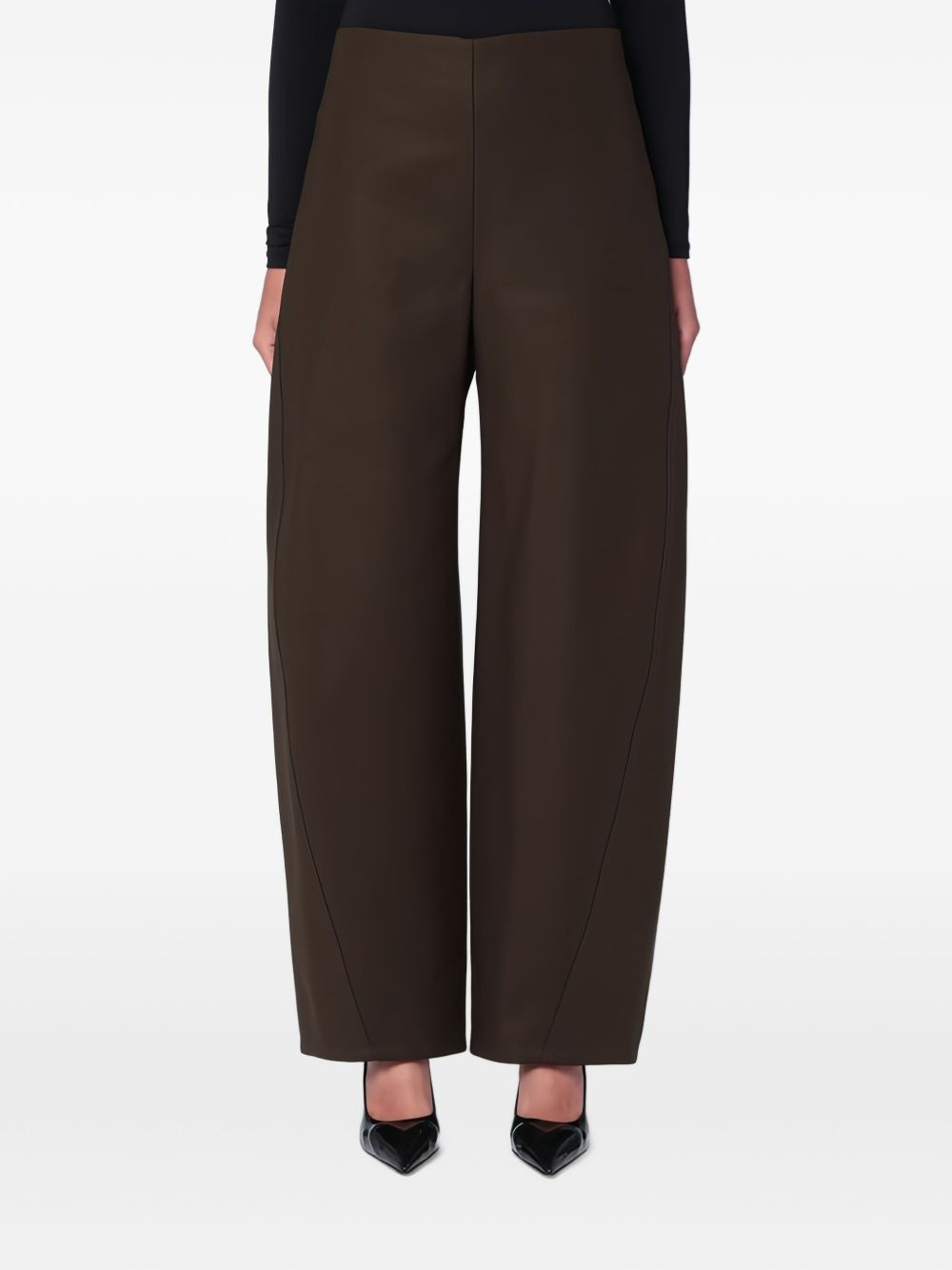 panelled trousers - 4