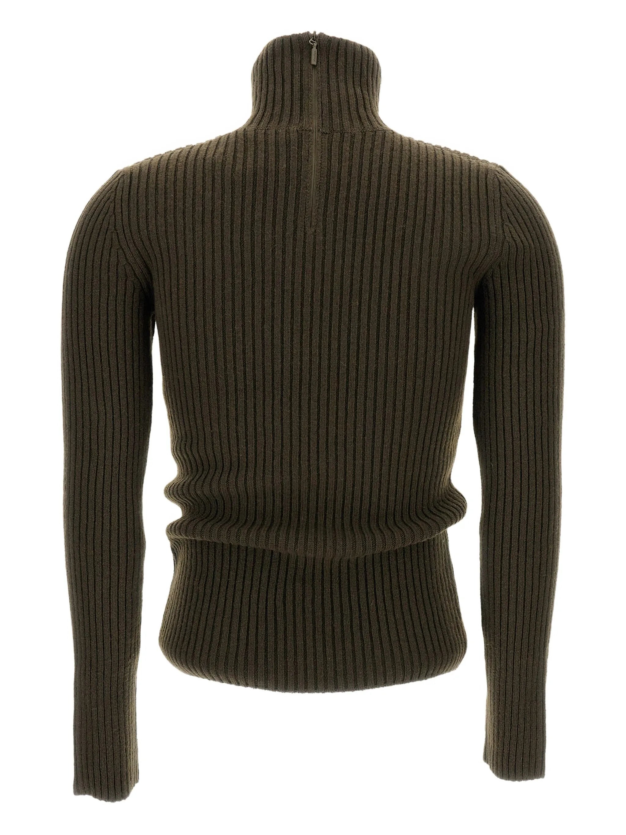 Max Mara Ribbed Turtleneck Sweater - 2
