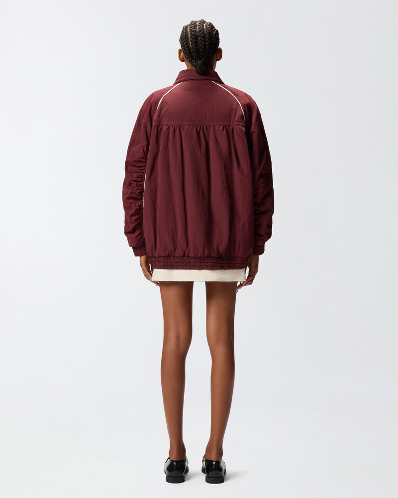 OVERSIZED BLOUSON JACKET WITH CONTRASTING EDGING 4