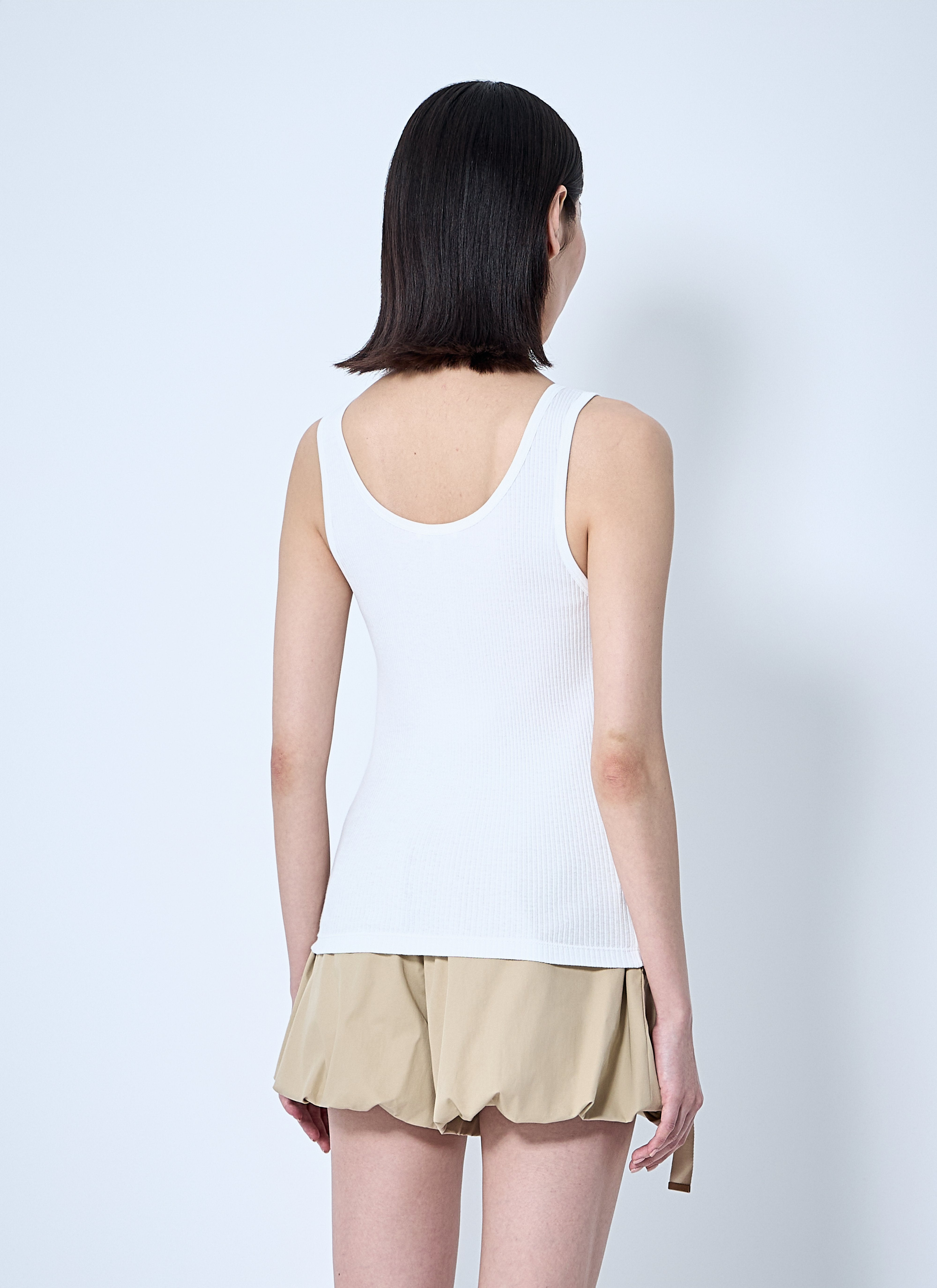 Chloé Women Logo Motif Tank Top - 4