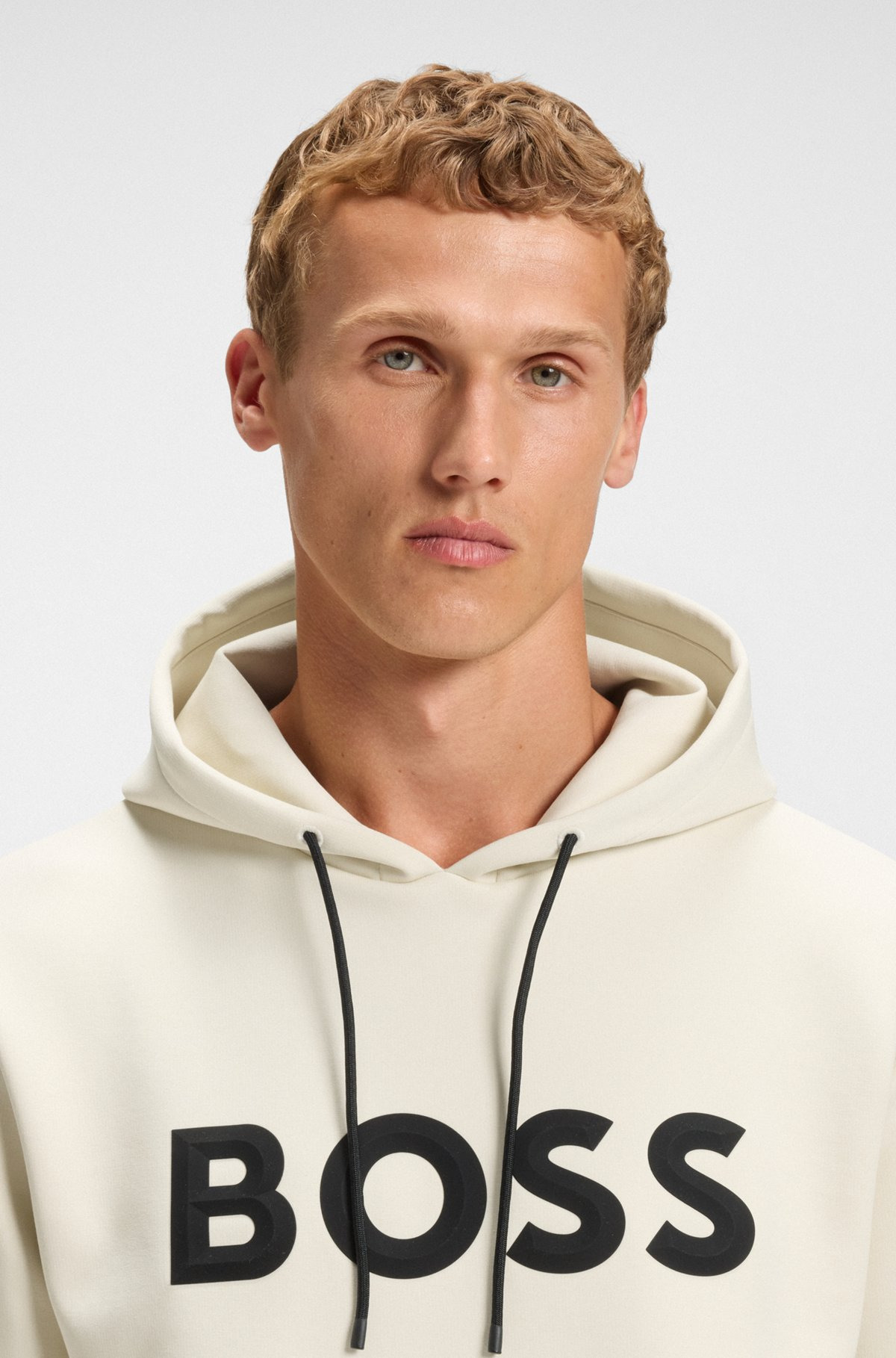 HOODIE WITH MOLDED LOGO - 3