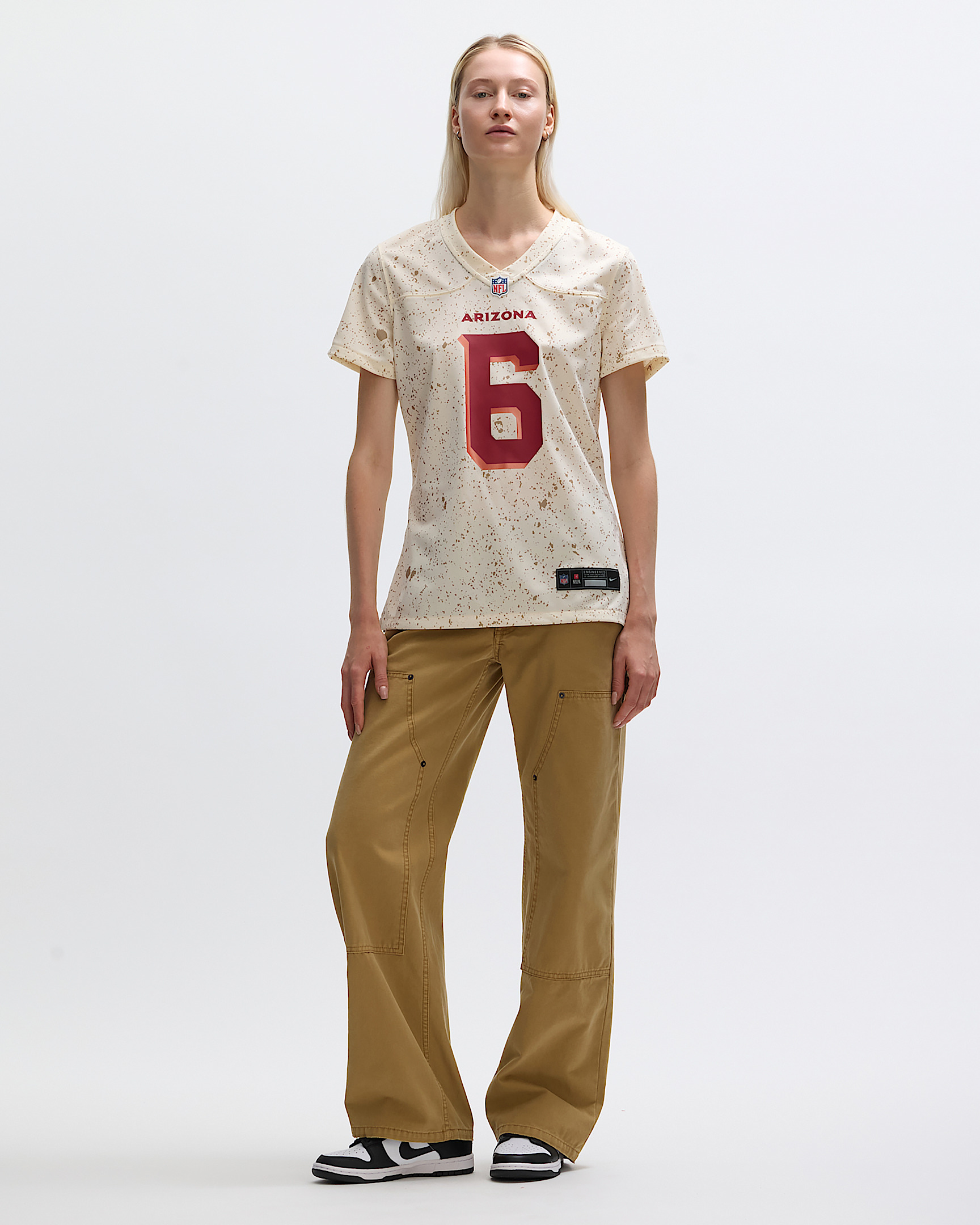 James Conner Arizona Cardinals Rivalries Collection Women’s Nike NFL Game Jersey - 3