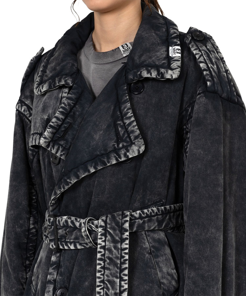 Puffer Trench Coat 7