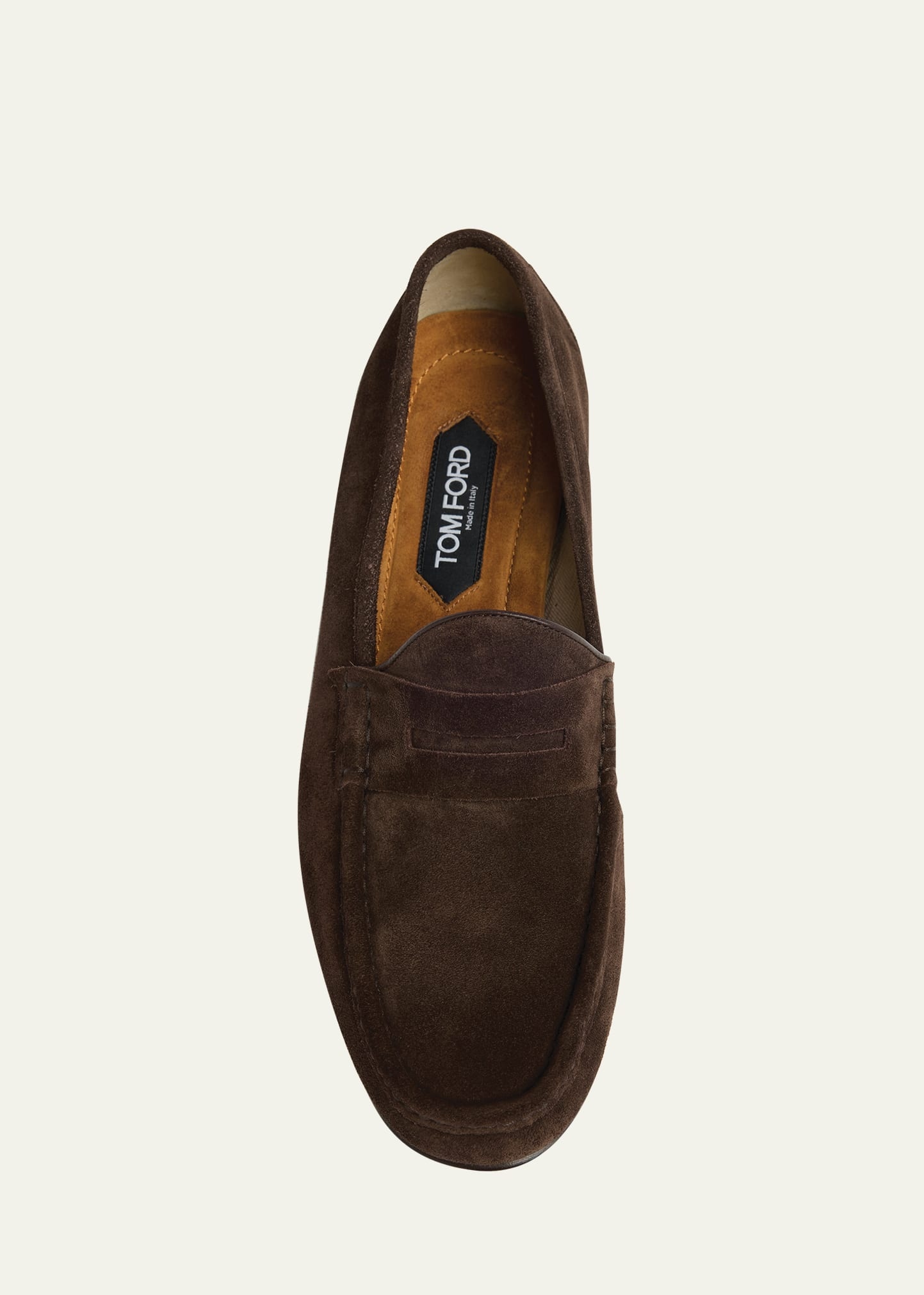 Men's York Suede Penny Loafers - 5