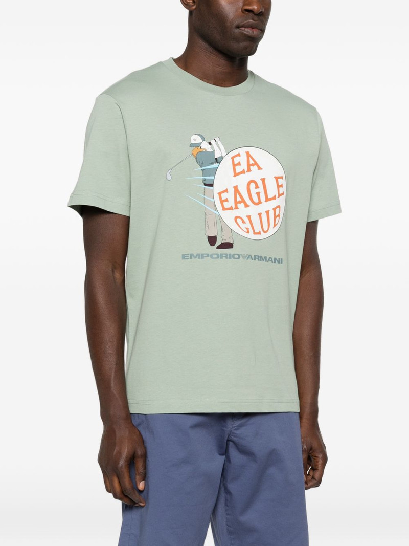 graphic crewneck T-shirt 3