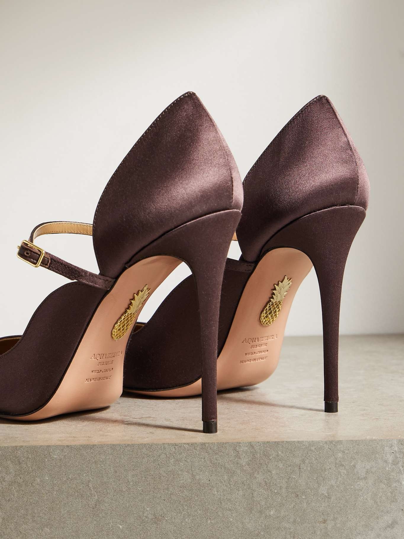 Bellezza 105 satin Mary Jane pumps - 3