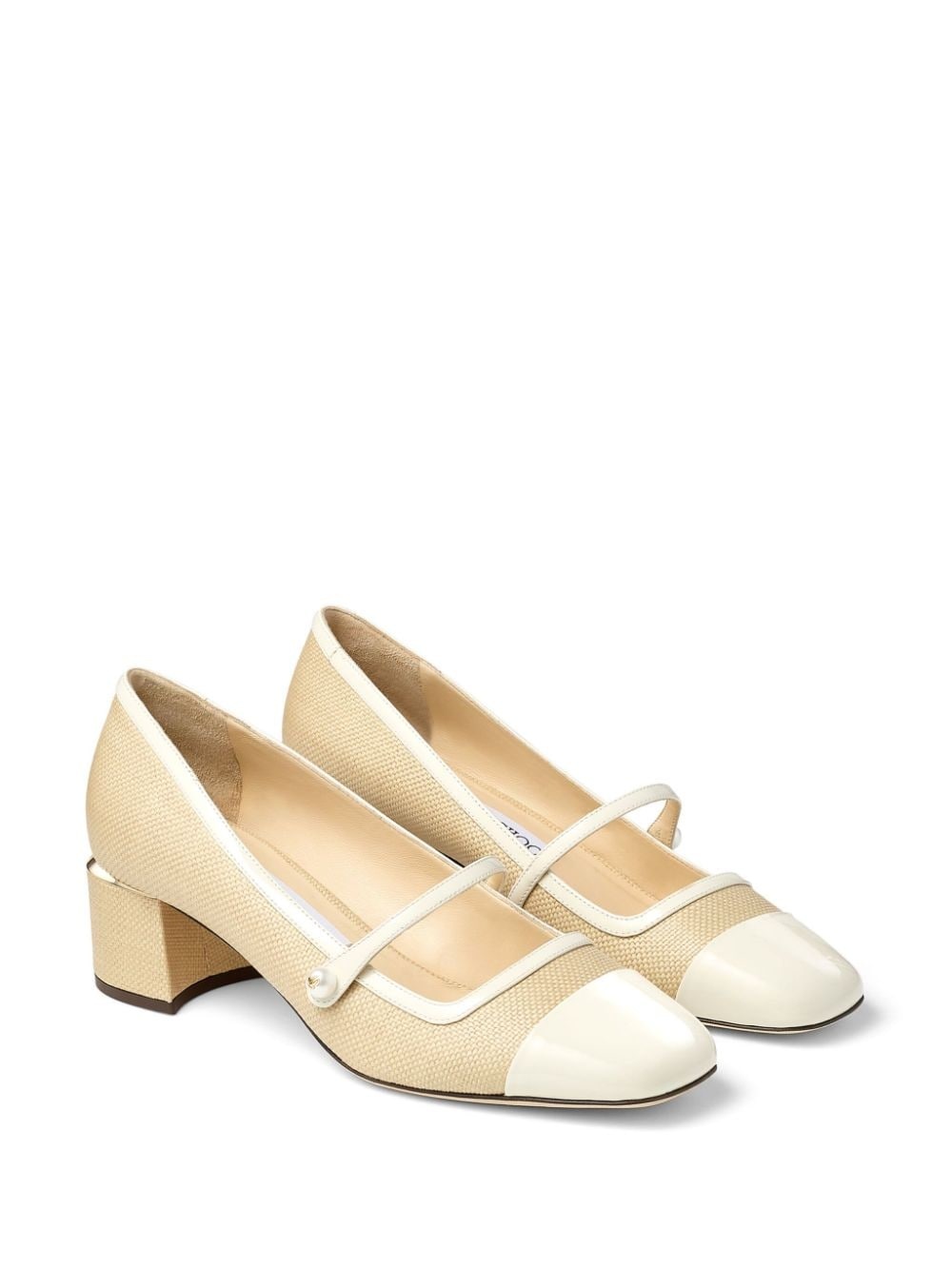 Elisa 45mm Leather Pumps - 2