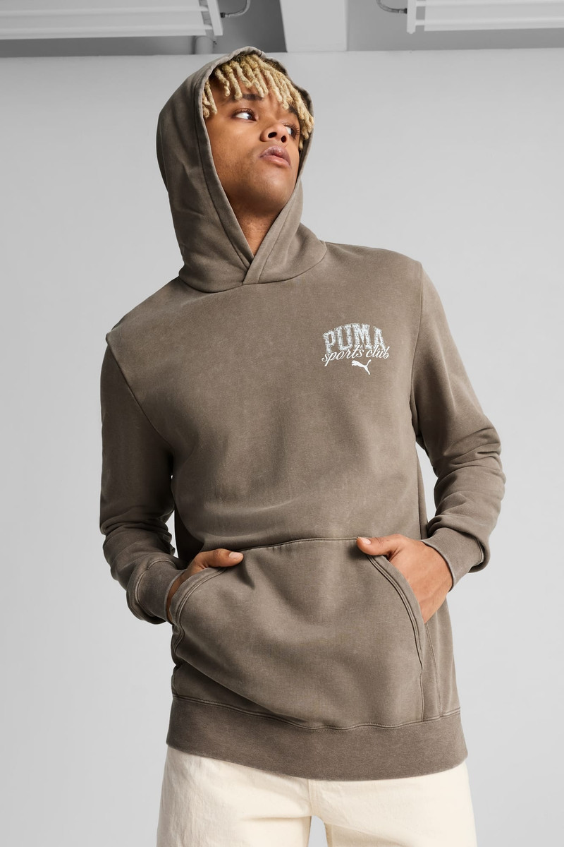 PUMA PUMA Class Men's Washed Hoodie outlook