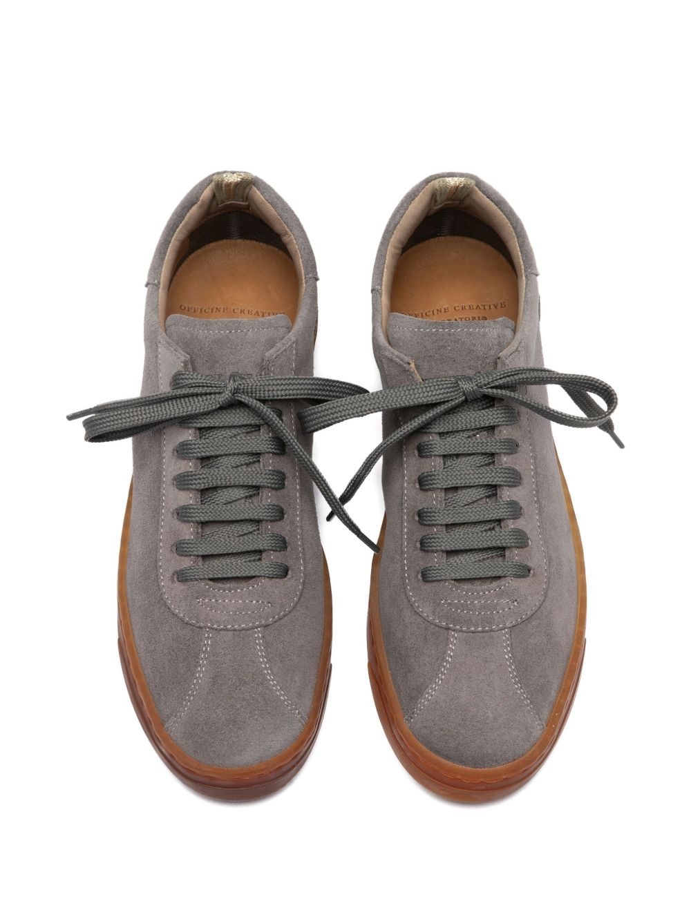 Karma lace-up suede sneakers - 3