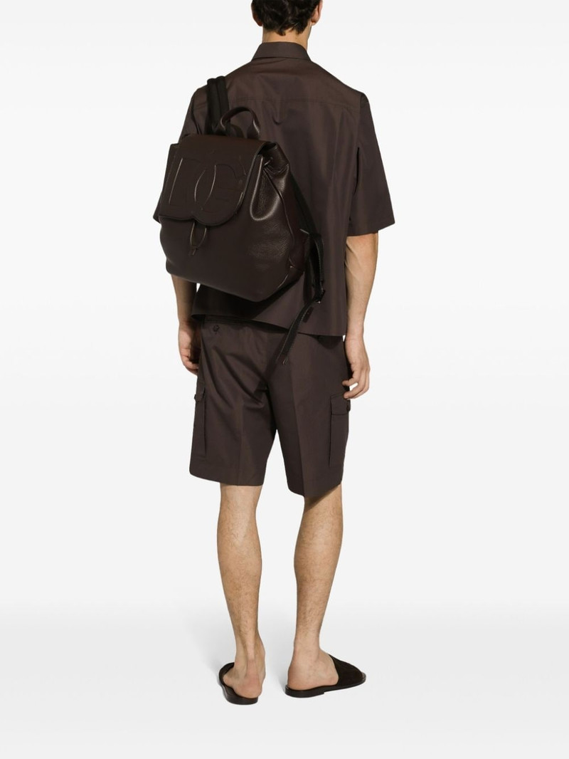 straight-leg cotton cargo shorts 4