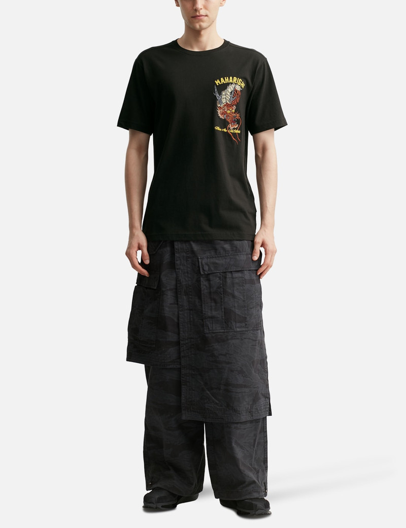 MAHARISHI TOUR TIGER DRAGON T-SHIRT outlook