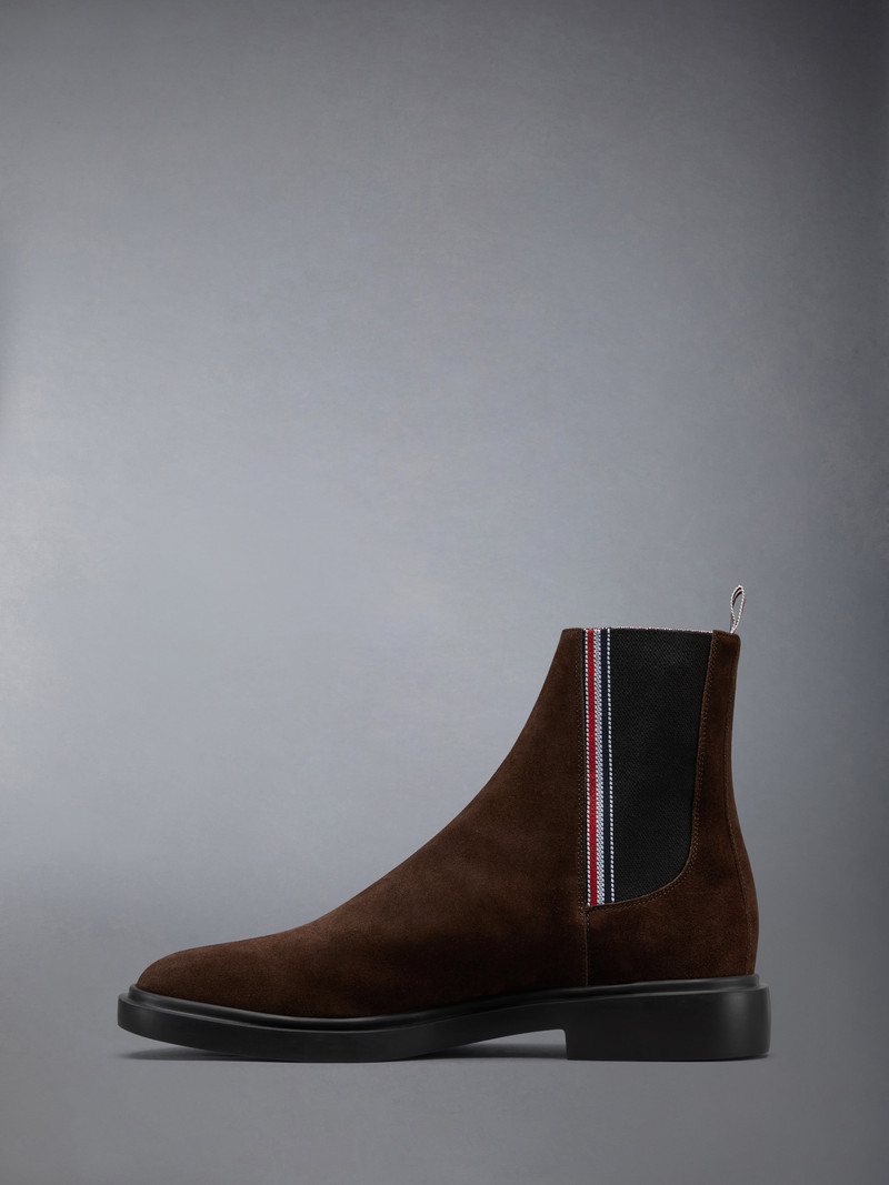 CALF SUEDE RWB STRIPE LOAFER 3