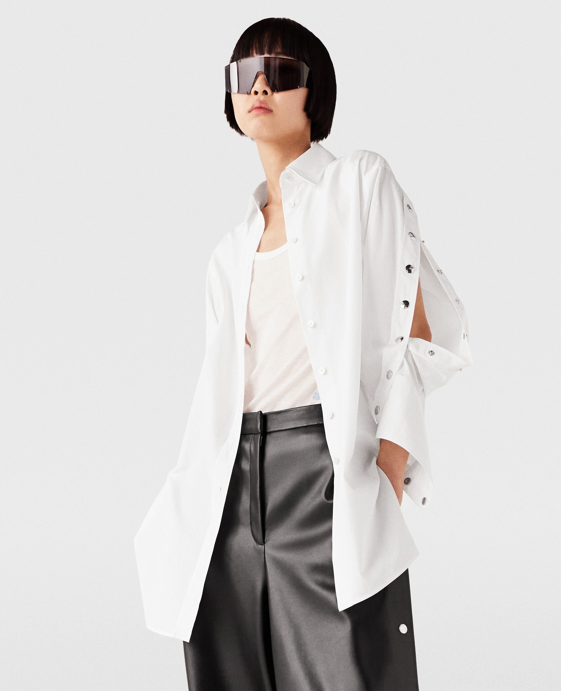Classic Collar Long-Sleeve Shirt - 2
