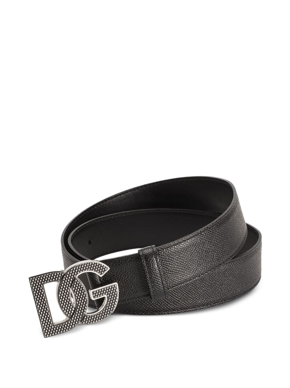 logo-embellished leather belt - 2