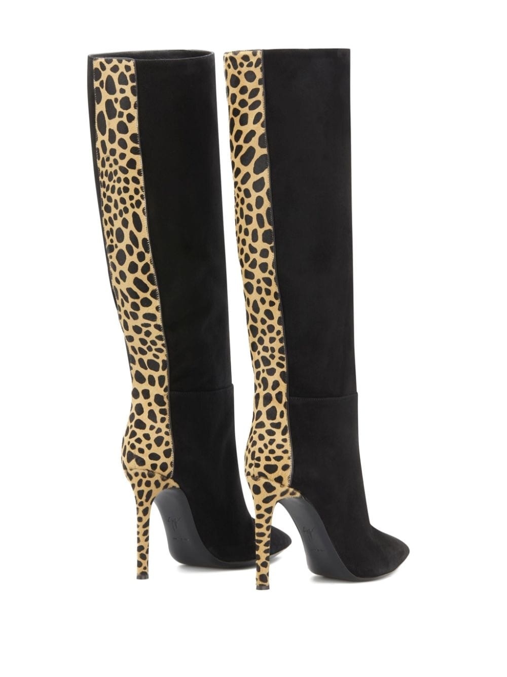 Amal 105mm leopard-print boots - 3