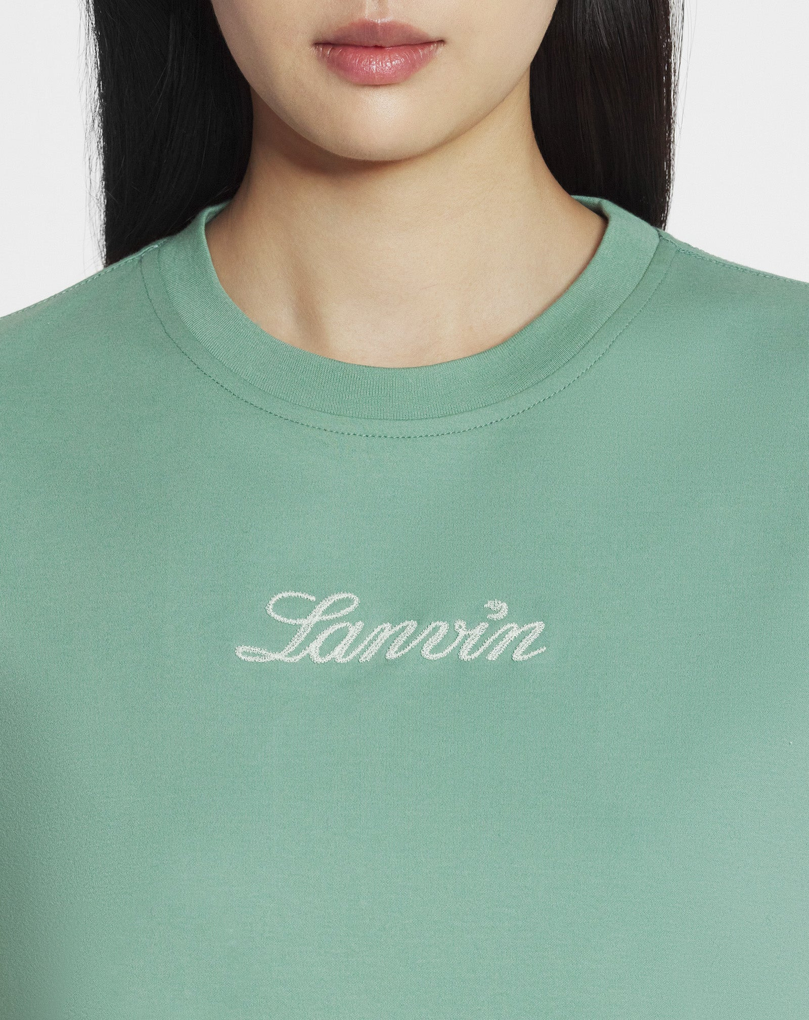 LANVIN EMBROIDERED T-SHIRT - 5