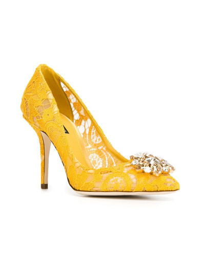 Dolce & Gabbana Belluci Taormina lace pumps outlook