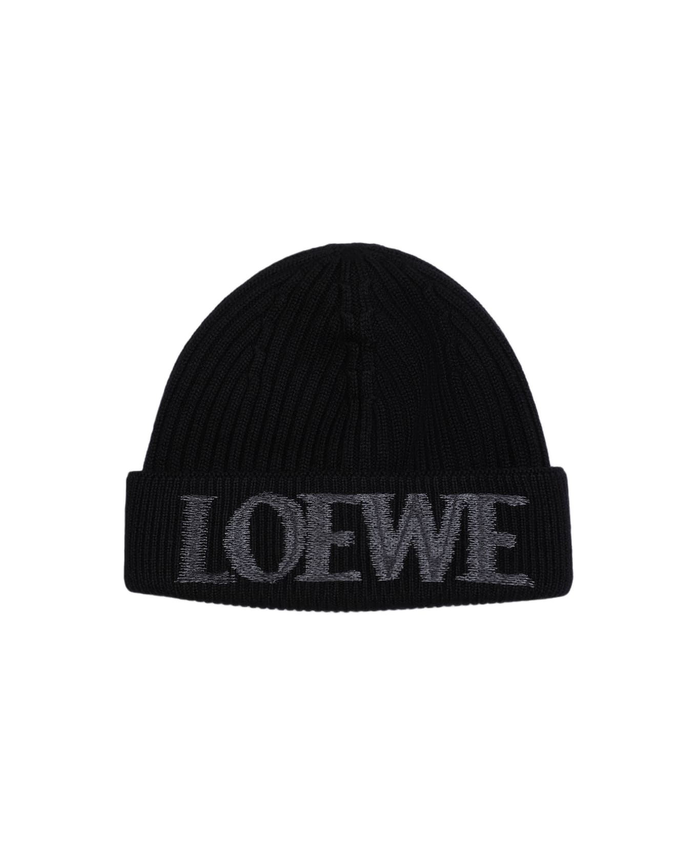 Blurred Wool Beanie - 1