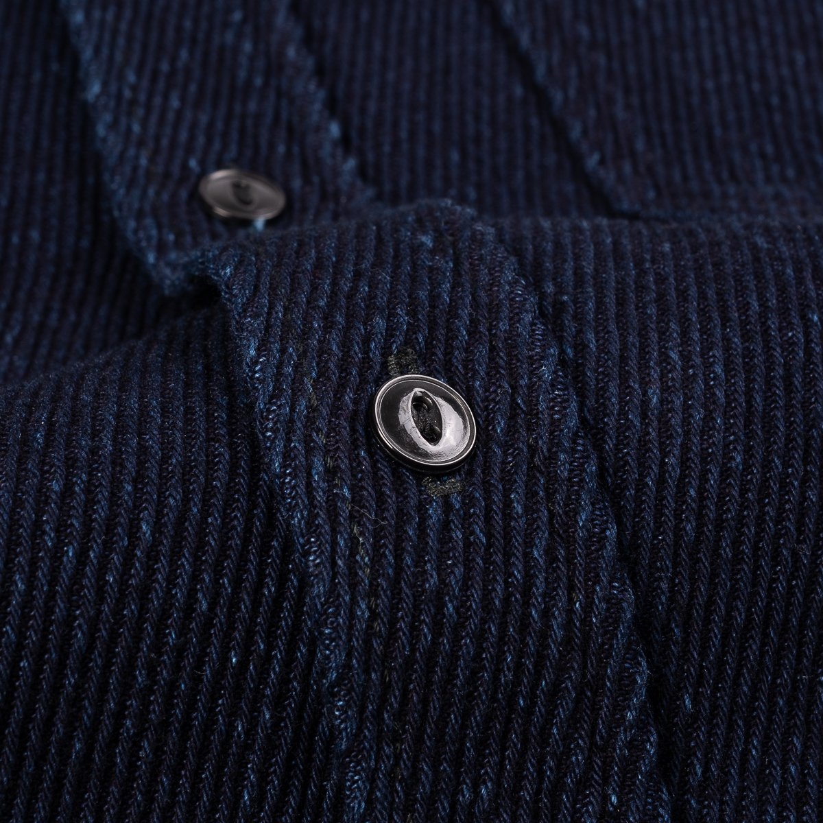 IHSH-288-IND 14oz Kersey Work Shirt Indigo - 9