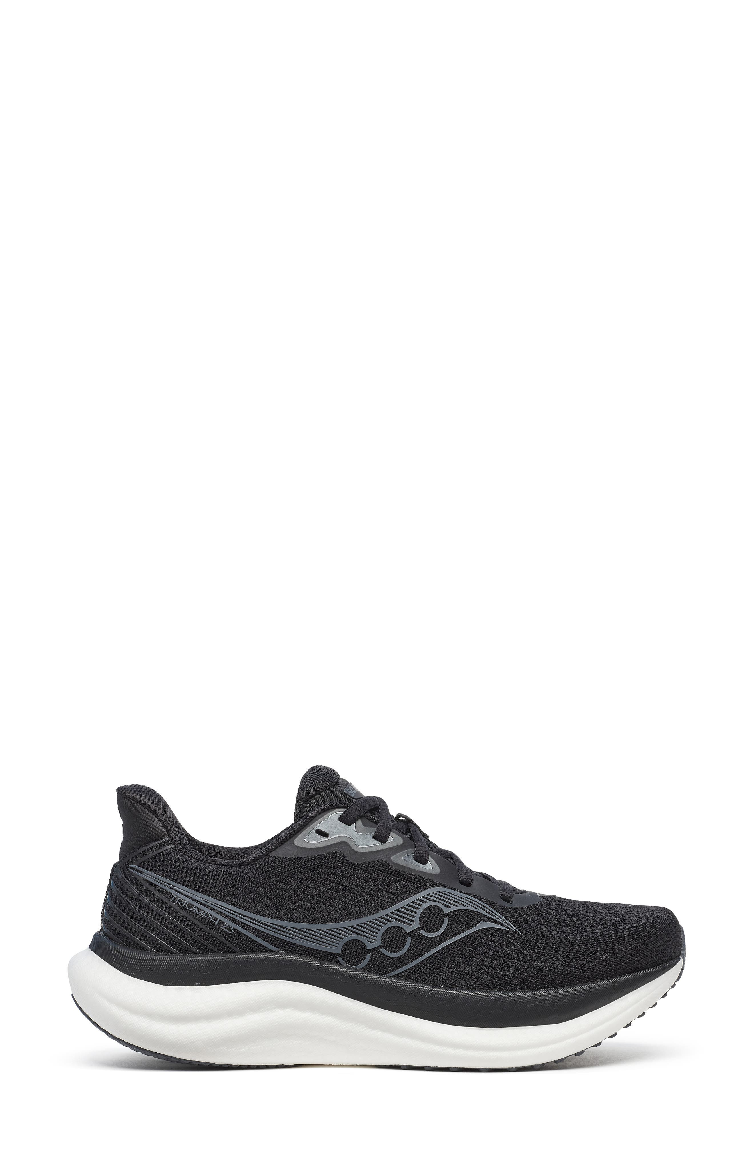 Saucony Triumph 23 Running Shoe in Black/White at Nordstrom - 3