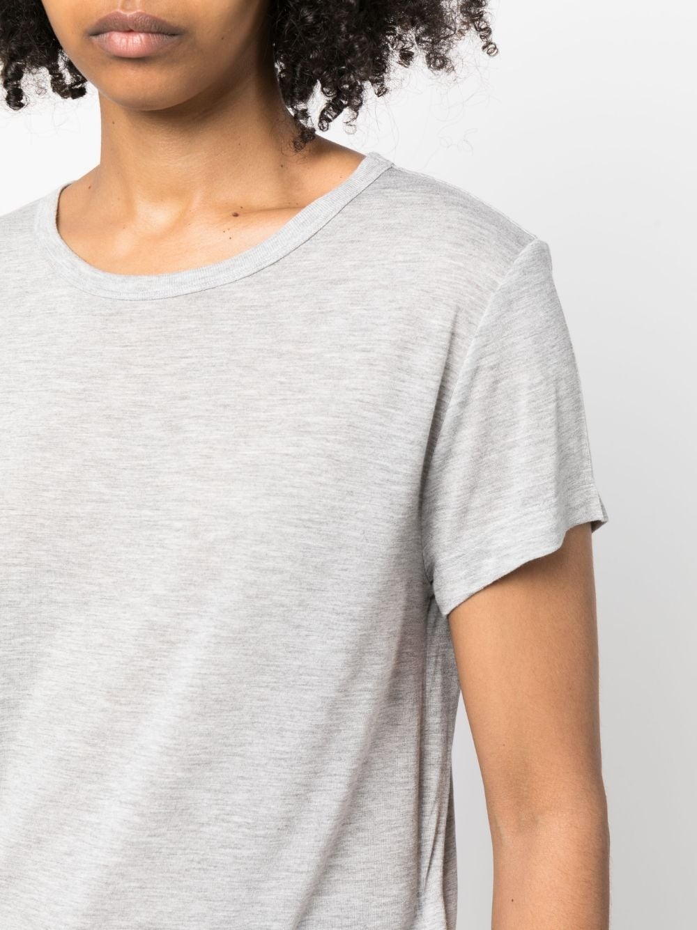 Adine Shrunken cropped T-shirt - 5