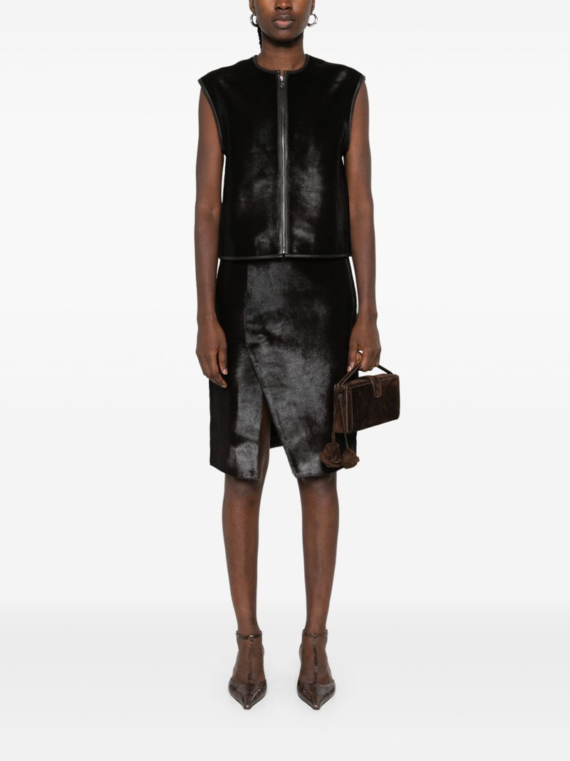 Loulou de Saison sleeveless zip-front vest outlook