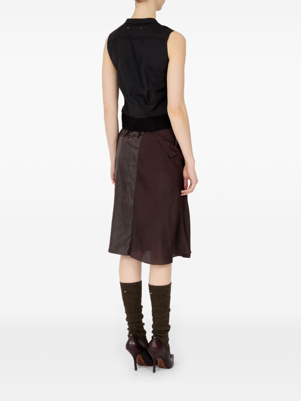 pleated vest - 5