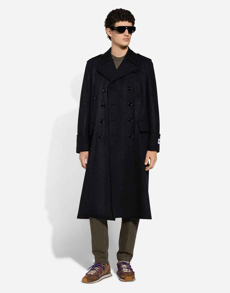 Dolce & Gabbana Double-breasted cashmere pea coat outlook
