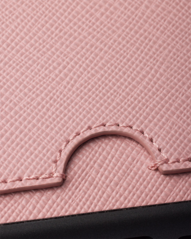 Prada Saffiano leather case for iPhone 17 Pro Max outlook