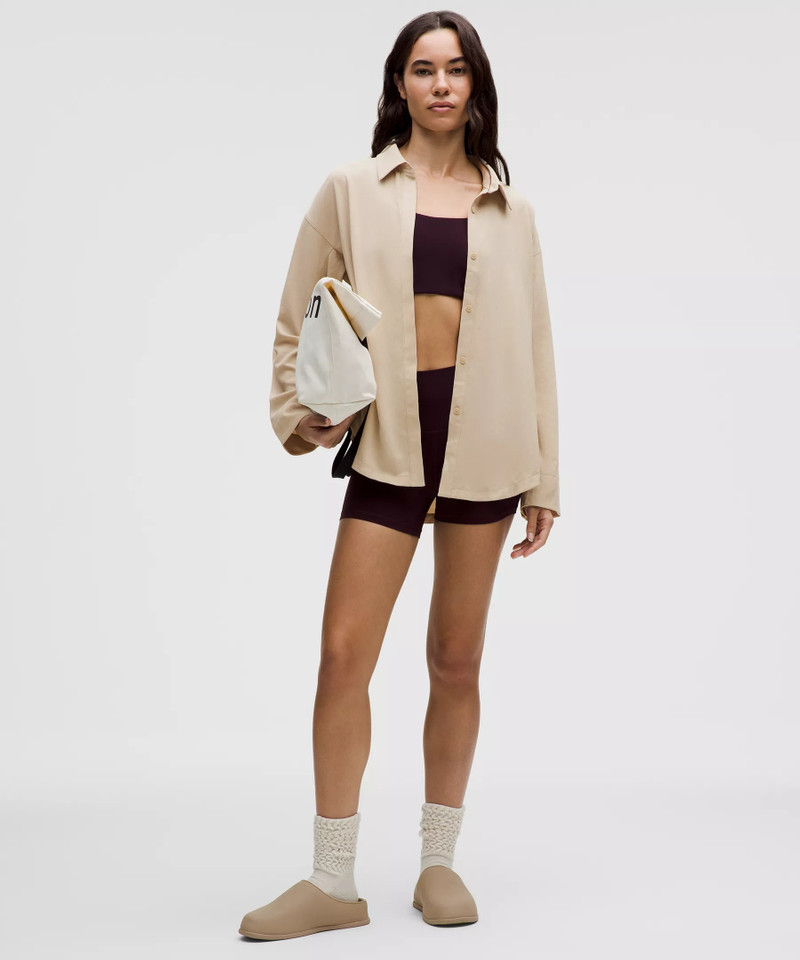 lululemon Long Button-Front Shirt outlook