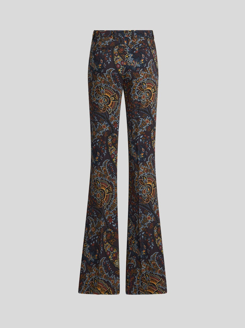PRINTED CADY TROUSERS 6