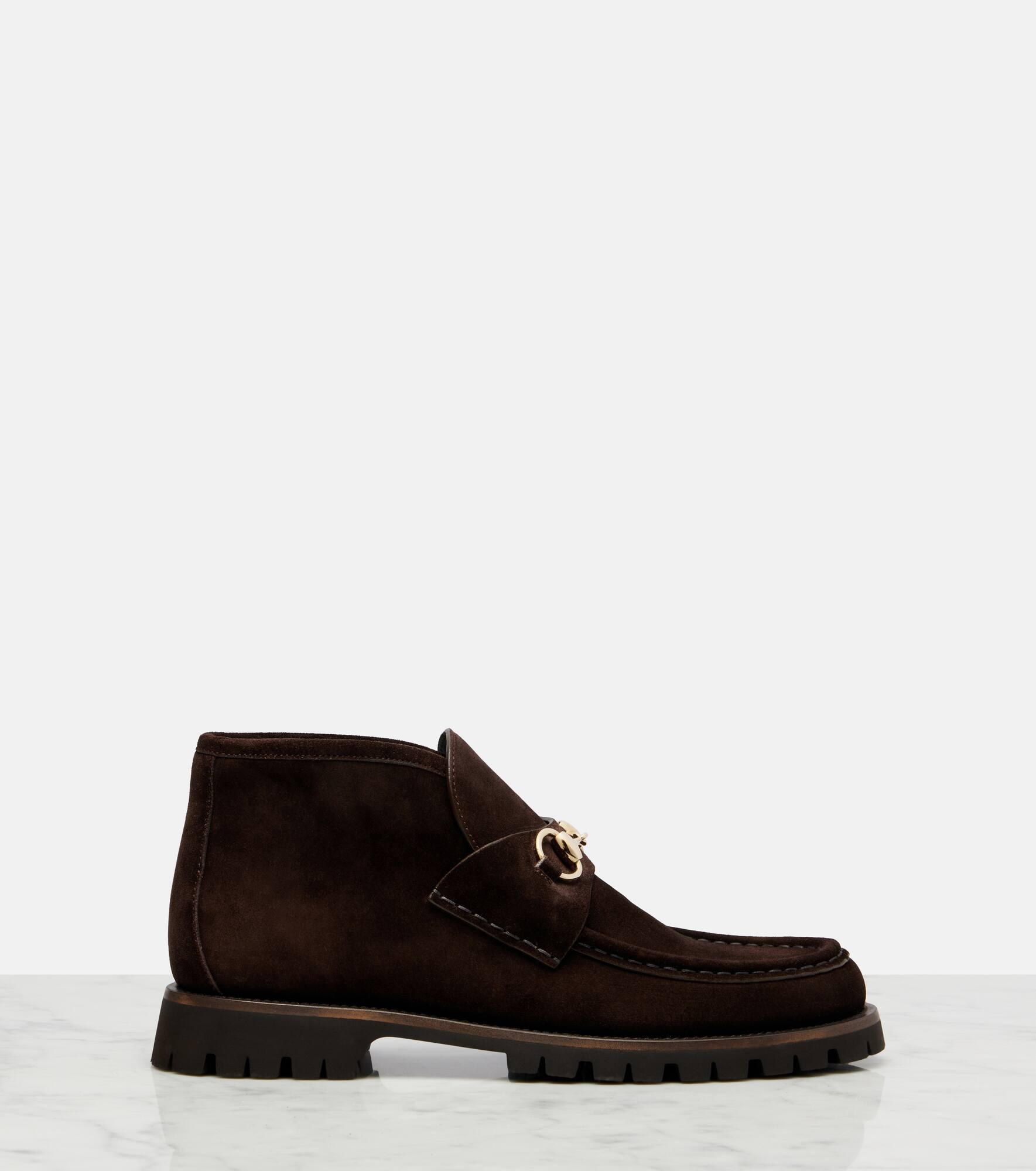 Horsebit Sylke suede boots - 4