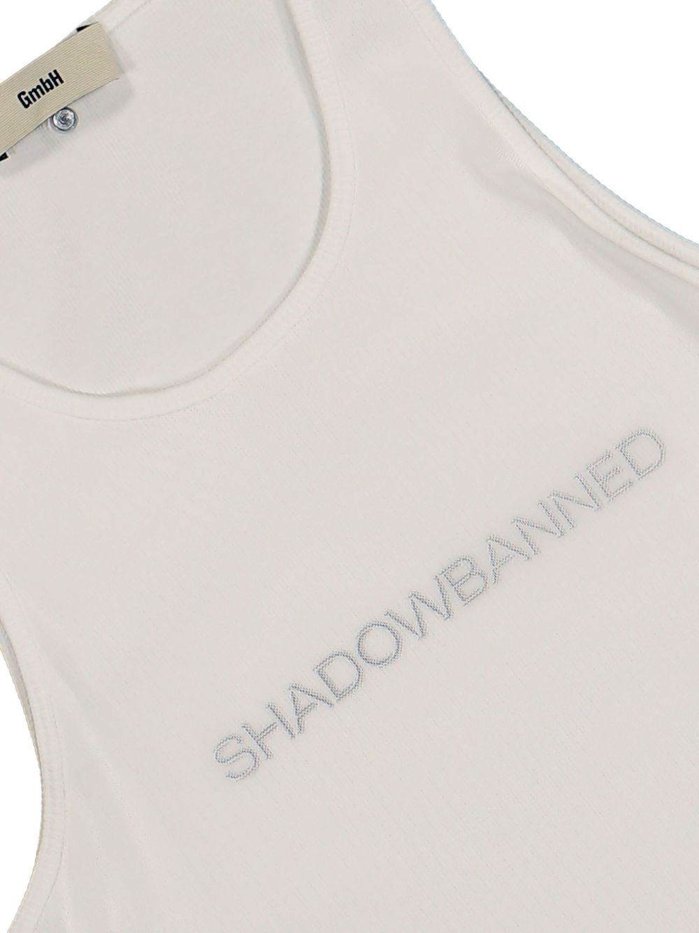 Shadowbanned-print tank top - 3