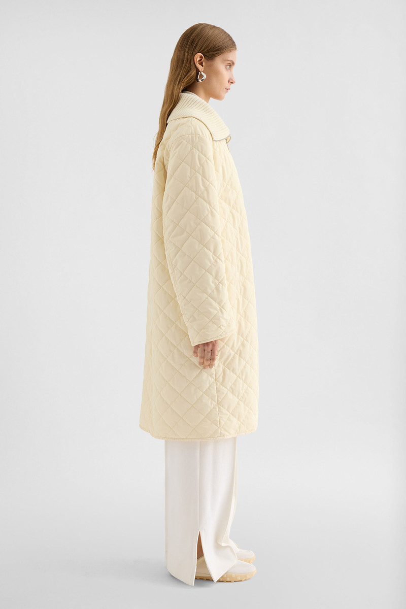 Taffeta Quilted Down Coat 3