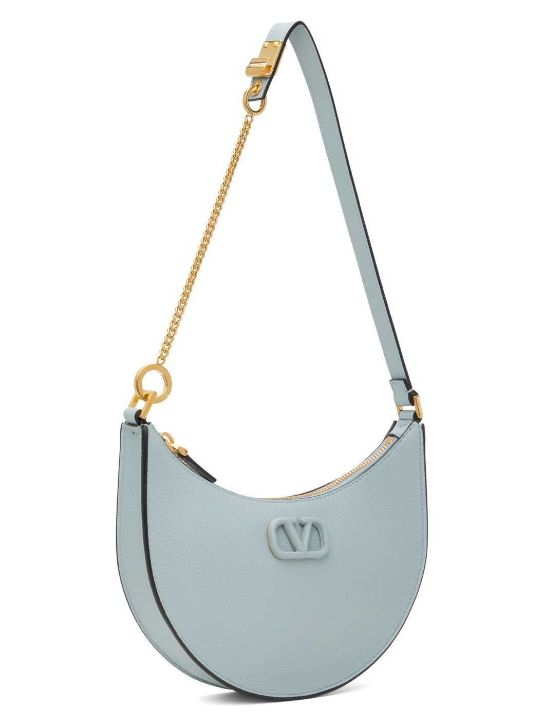 Blue Mini Vlogo Signature Bag - 2