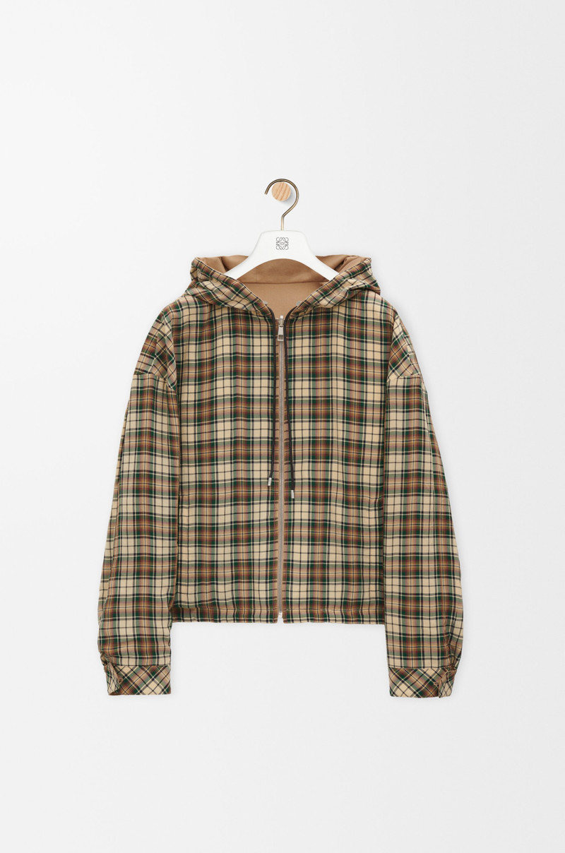 Loewe Reversible jacket in cotton and silk outlook