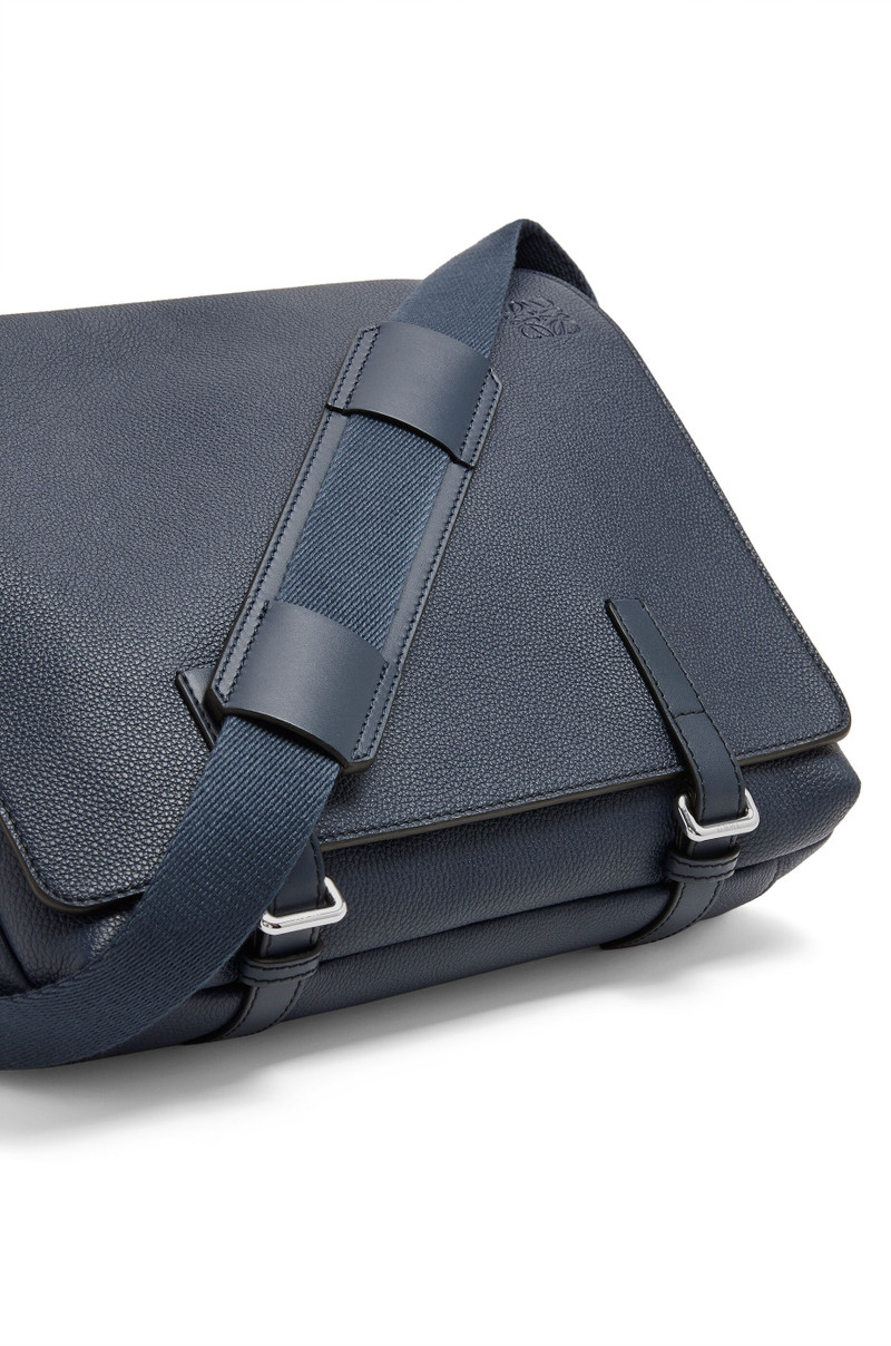 Military Messenger Bag in soft grained calfskin 4