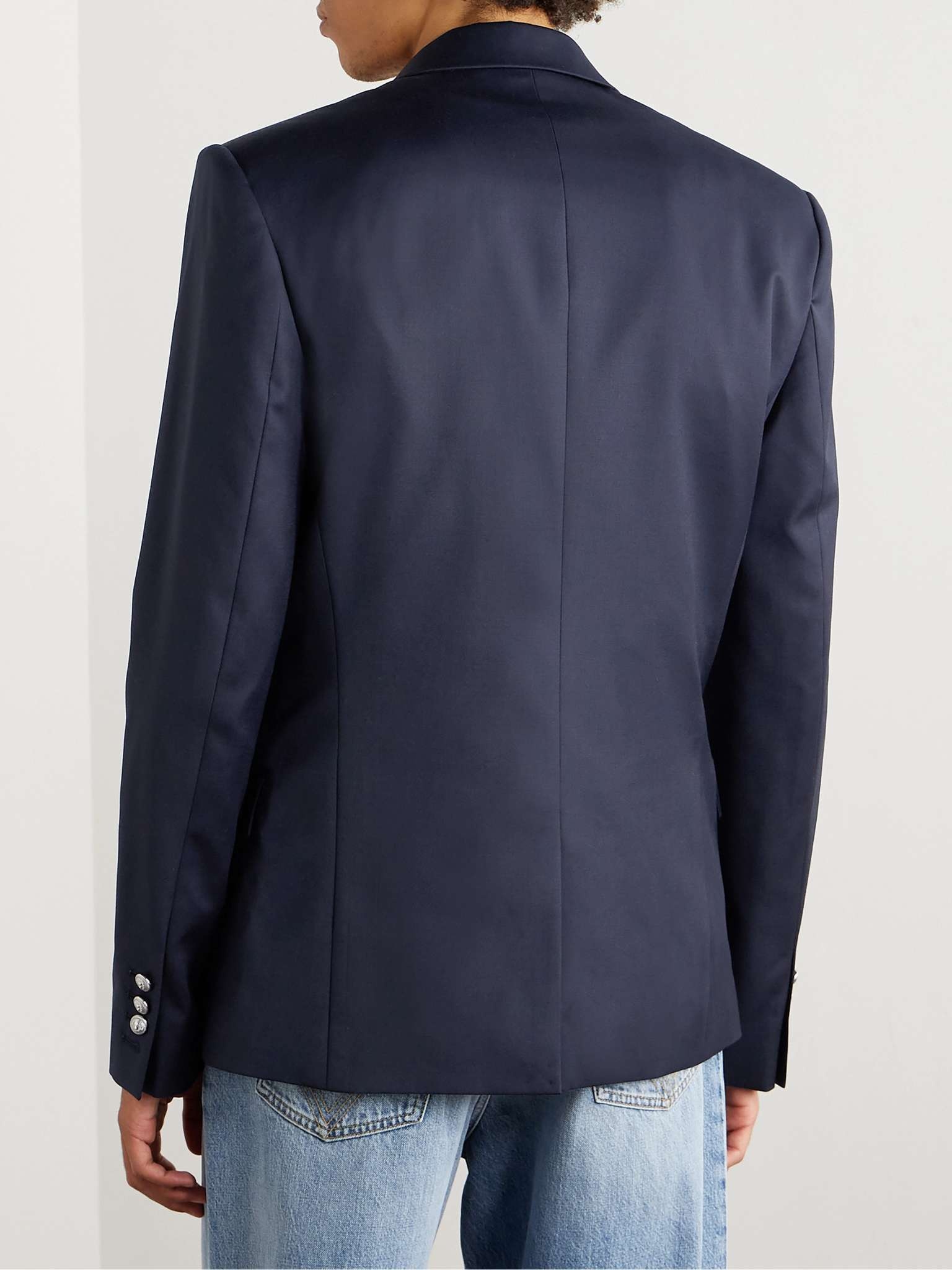 Slim-Fit Wool Blazer - 7